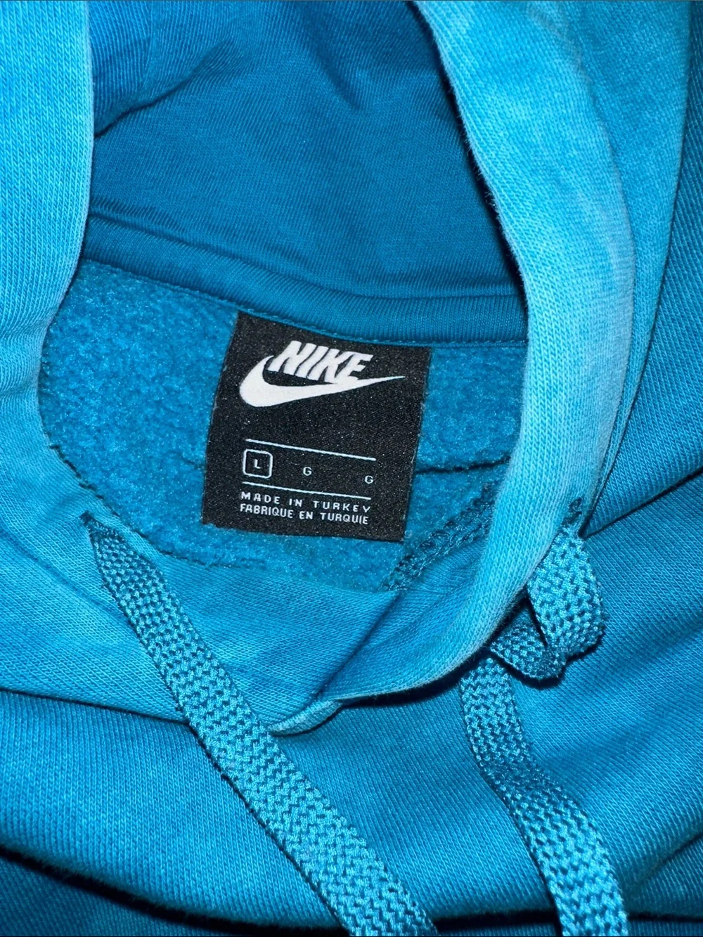 Nike Blue Crewneck Pullover Hoodie